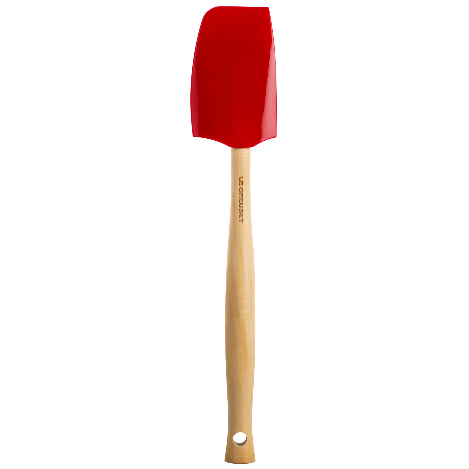 Silicone Small Spatula, White, 11.38"