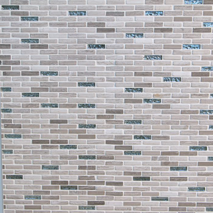 Carreau de mosaïque en verre