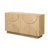 4-Door Large Storage Sideboard, Wood Sideboard Cabinet With Semi-Circular Handles And Adjustable Shelves-1053440500