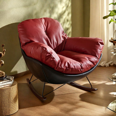 Modern Simple Single Living Room Rocking Chair