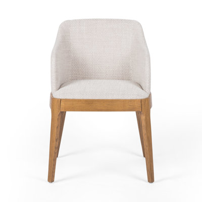 Verdi Upholstered Back Arm Chair in Bilton Olive