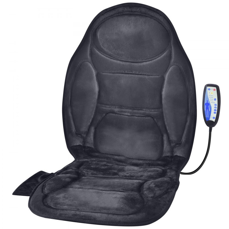 Coussin de massage avec siège chauffant et coussin de massage à 10 vibrations