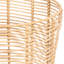 Ensemble de 2 tables d'appoint en rotin avec rangement PE