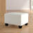 Faux Leather Ottoman-14939949