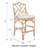 Alderson Upholstered Counter Stool-33627287-47983129