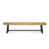 Teak/Rustic Metal