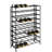 Grecia 54 Bottle Etagere Wine Bottle Rack in Black