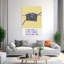 Knitting Love Note by Charlotte Trudgett - Wrapped Canvas Print-610054636