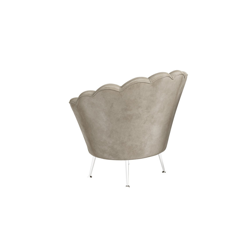 Alfredia Upholstered Accent Chair, Beige
