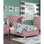 Meuble de chambre Glam Contemporary Flannelette