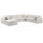 Canapé modulaire rembourré 7 pièces Hinami-94482556