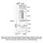 Grande armoire de cuisine scandinave-112700885