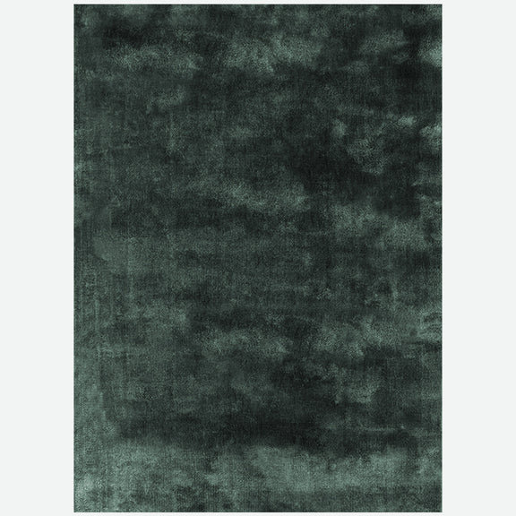 Pallas Hand Woven Wool Area Rug, Teal, Rectangle 3' x 4'