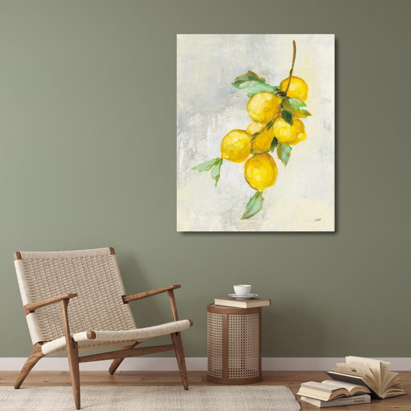 Art sur toile tendue par Red Barrel Studio® Purinton, Julia, titré: Zest II, H 34 po x l 28 po
