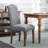 19'' H Tufted Linen Upholstered Parsons Chair-416268528