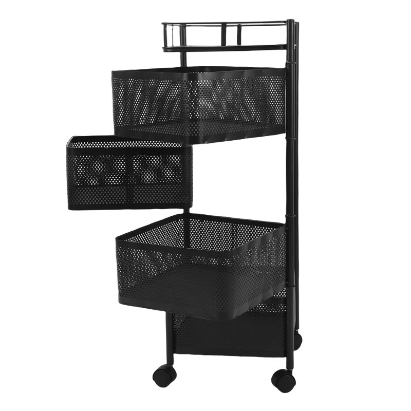 60cm H x 20cm W Utility Cart with Wheels