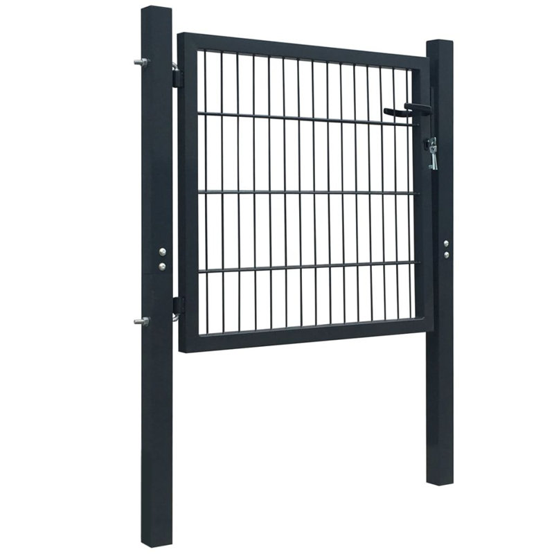 3' x 5' (1.05m x 1.5m) Metal Gate, Anthracite