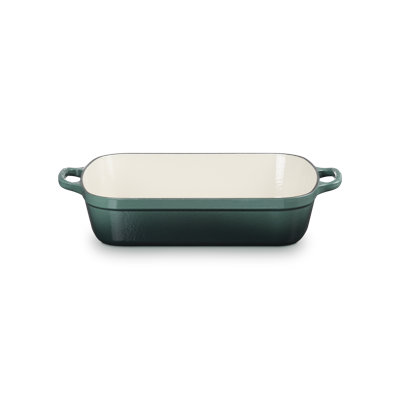 Le Creuset Signature Cast Iron Rectangular Roaster, 5.25Qt., Artichaut