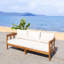 Owen Solid Teak Wood Outdoor Sofa
