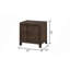 Table de chevet 2 tiroirs Kenzo