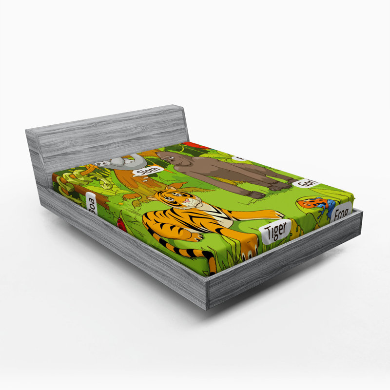 Microfiber Fitted Sheet, Twin Fitted Sheet