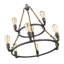Lustre à plusieurs niveaux 9 lumières unique Thorsby