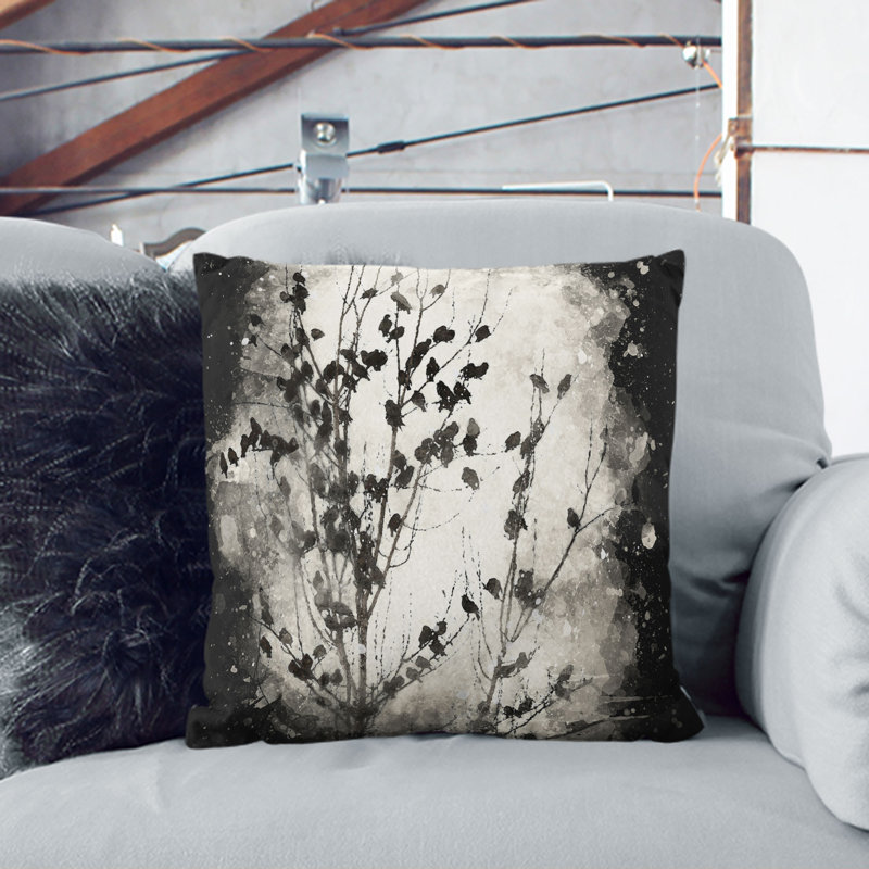 Square Cushion, Stone, 55cm H x 55cm W x 20cm D