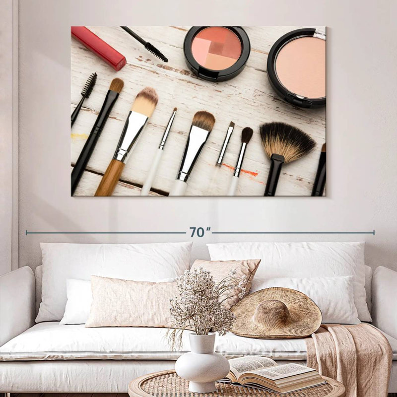 Shuttleworth Makeup Tools, 34" H x 51" W