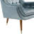 Suggest Button Tufted Upholstered Velvet Lounge Chair-995492236