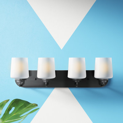 Éclairage pour meuble-lavabo à 4 lumières à intensité variable Windom