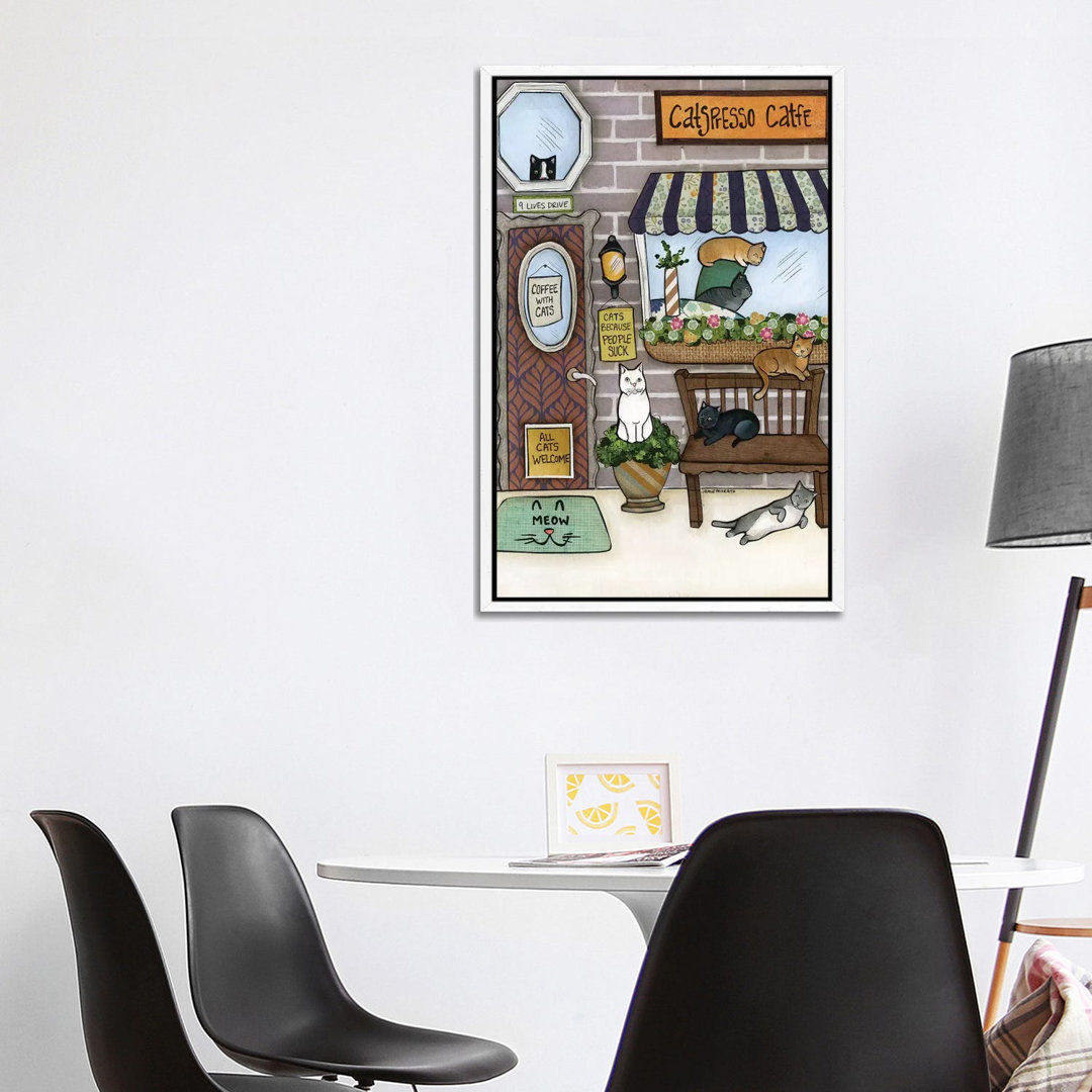 Cats by Jamie Morath - Print on Canvas
