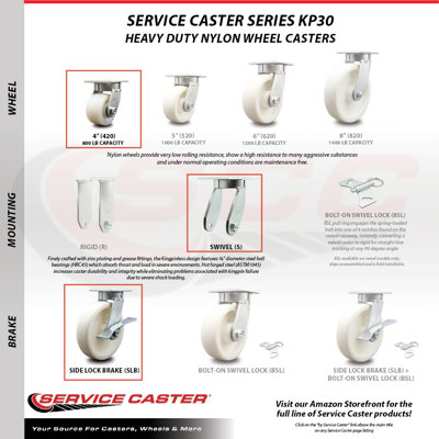 Kingpinle Caster Set Service Caster
