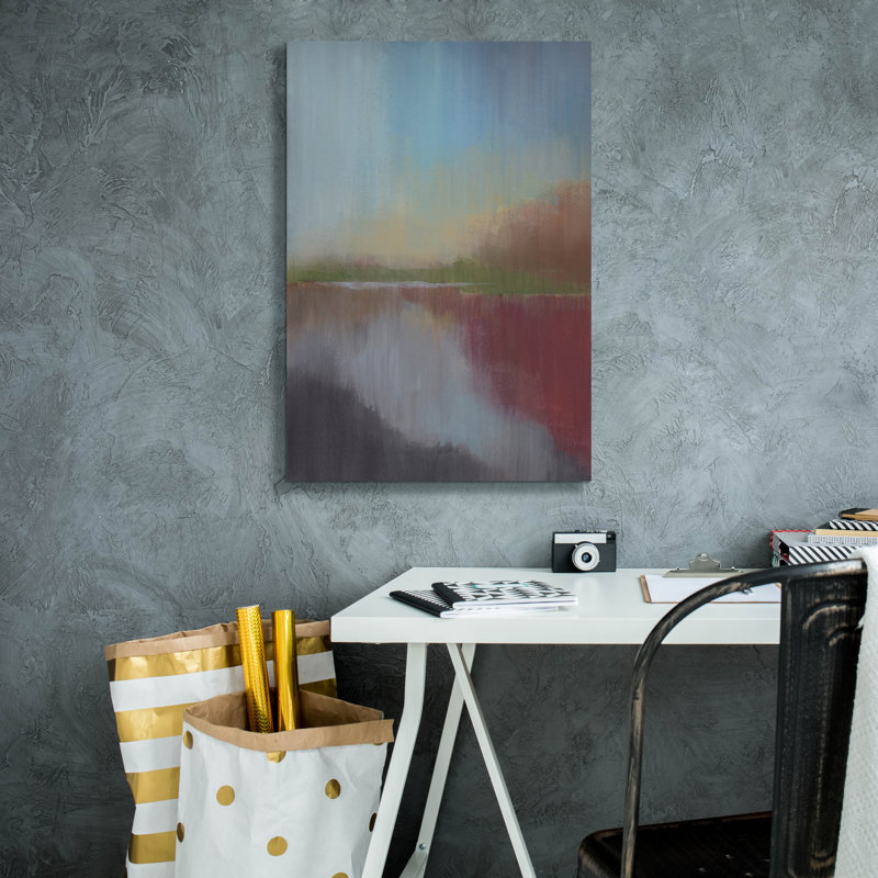  «Canyon Mist 2» par Brittany Evans, art mural sur toile, 18 po x 26 po, H 26 po x l 18 po