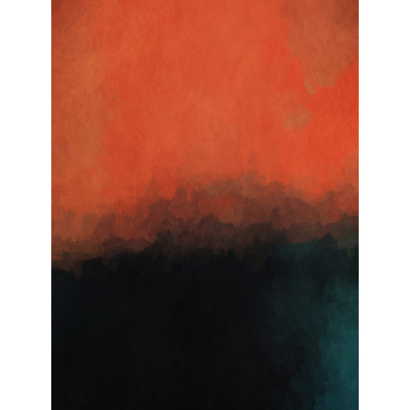 «Twilight» par Angel Estevez - Peinture, Papier avec cadre noir, H 21,25 po x l 17,25 po