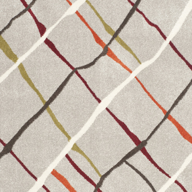 Bianco Abstract Hand Woven Area Rug, Rectangle 122 x 170 cm