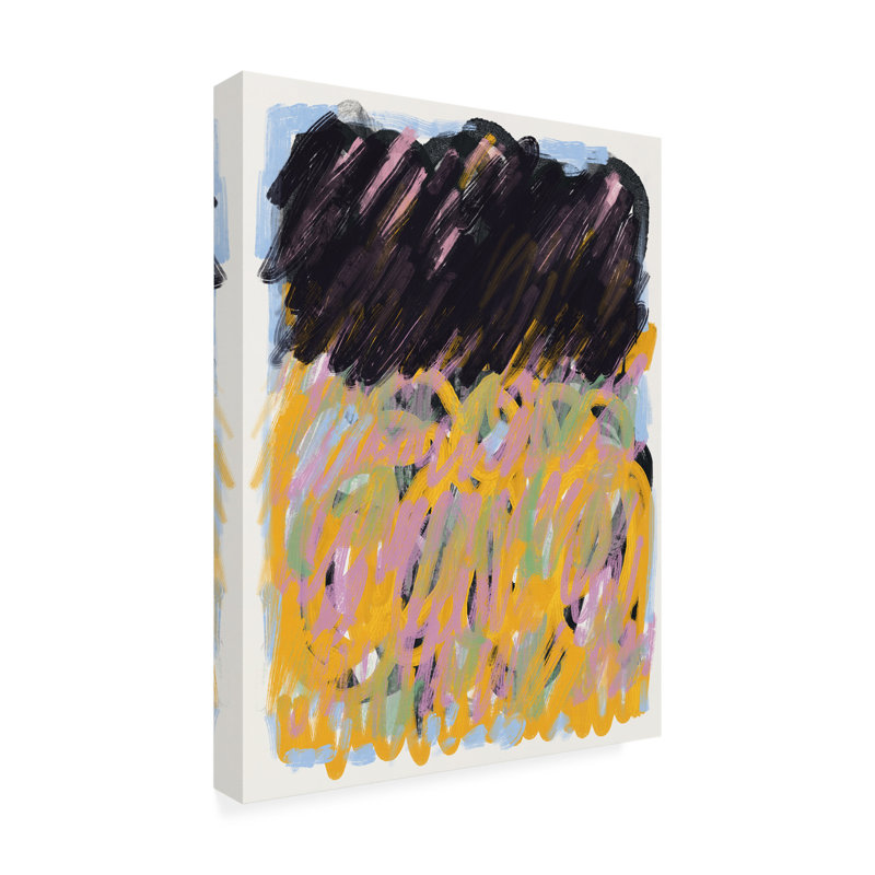 Art sur toile «bolologic Little Dean Scribble», H 19 po x l 14 po