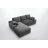 Boneless Modern Modular L-shape Sectional Sofa With Chaise-121566186