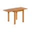 Armadale Rectangular Eucalyptus Solid Wood Extendable Outdoor Balcony Table - 130 cm W 70 cm D
