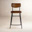 Odessa Square Leather 26.5" Counter Stool