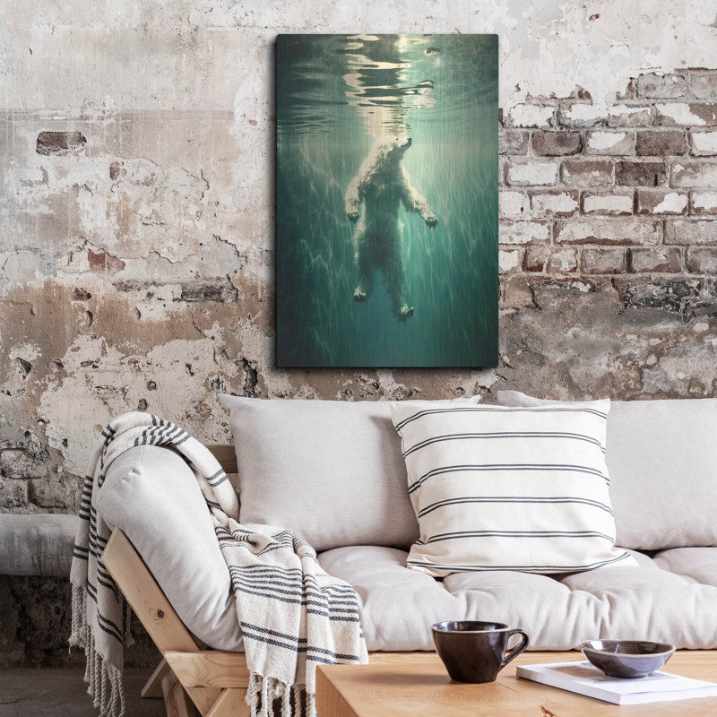 Art mural en métal «Floating» par Decent Exposures Lark Manor ™