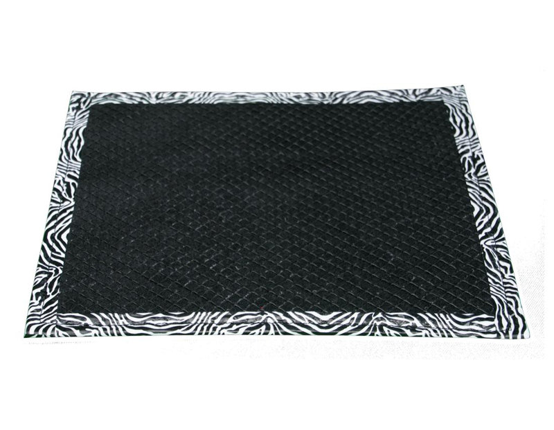 Tapis pour animaux avec grille, l 42 po x P 30 po x H 0,5 po