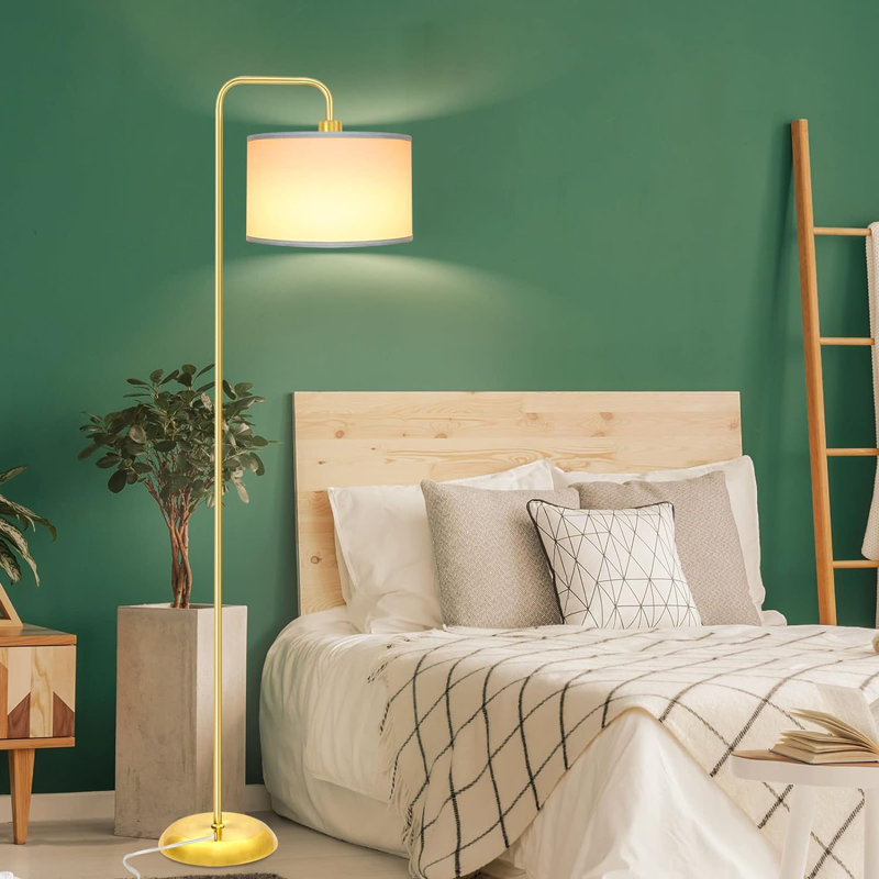 Lampe sur pied arquée 64,1 po Wisner, Bronze