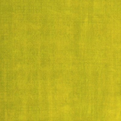 Tapis de couleur unie Daquian fabriqué à la machine en jaune