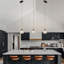Luminaire suspendu en cristal moderne pour salle à manger, îlot de cuisine, salle de bain et bar, à intensité variable avec abat-jour en cristal K9-112377863