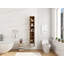 Armoire de rangement murale avec tablettes ouvertes-1835948671