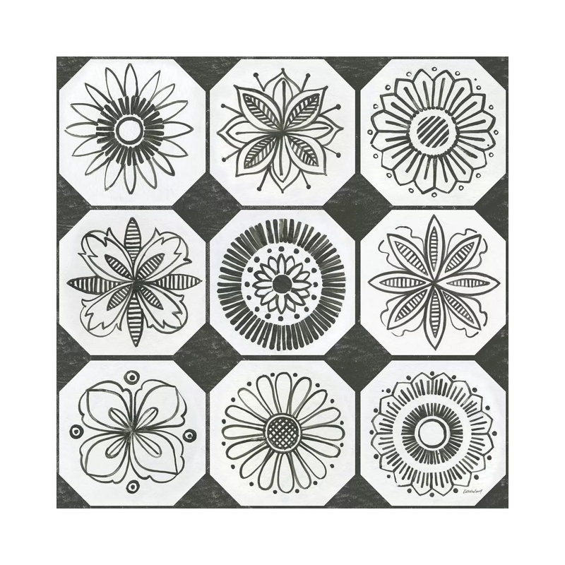 Patterns Of The Amazon XXI by Kathrine Lovell - Wrapped Canvas Painting, 30.48cm H x 30.48cm W x 1.91cm D
