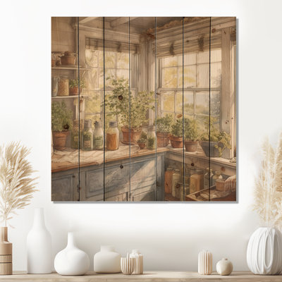 Hemuna - Country Charm Wood Decor On Natural Pine Wood