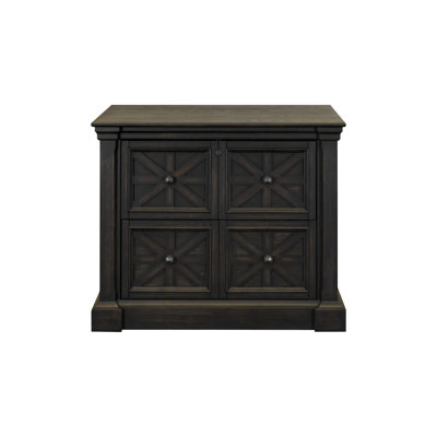 Naumann 36'' Wide 2 -Drawer File Cabinet