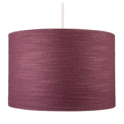 20cm H Fabric Drum Lamp Shade ( Slip-On )