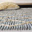 Tapis géométrique en jute / coton tissé à la main Alegria-804950278